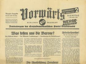 Vorwärts